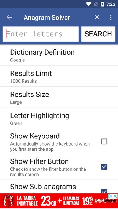 Free Download Anagram Solver for Android Free Download Anagram Solver for Android