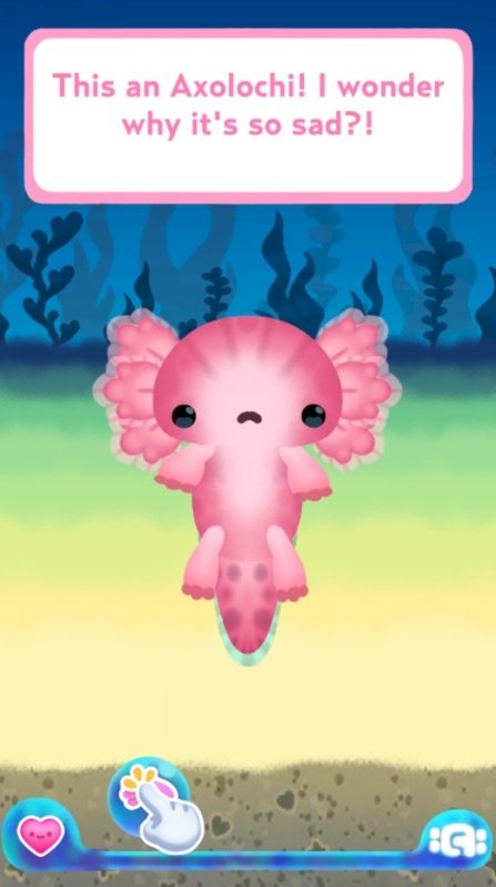 Axolotl Virtual Pet cute game for Android - Free App Download