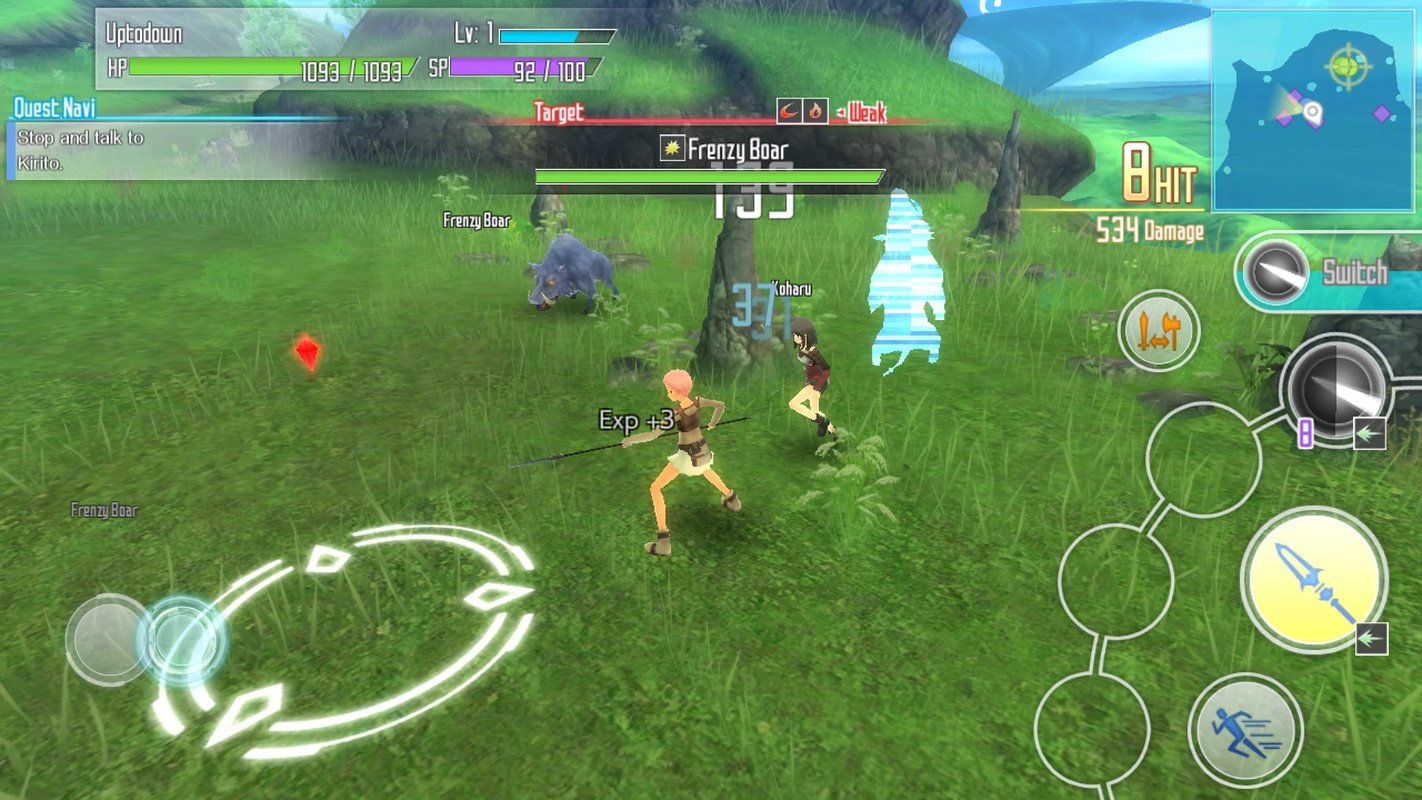 Sword Art Online: Integral Factor for Android Free Download