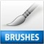 Solid Ink Splatter Photoshop Brushes Icon