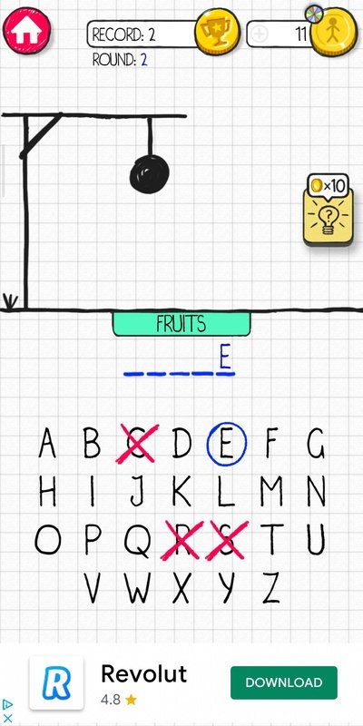 Hangman Words-Two Player games para Android - Download