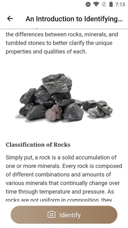 Stone Identifier Rock Scanner Rock Identifier para Android - Download