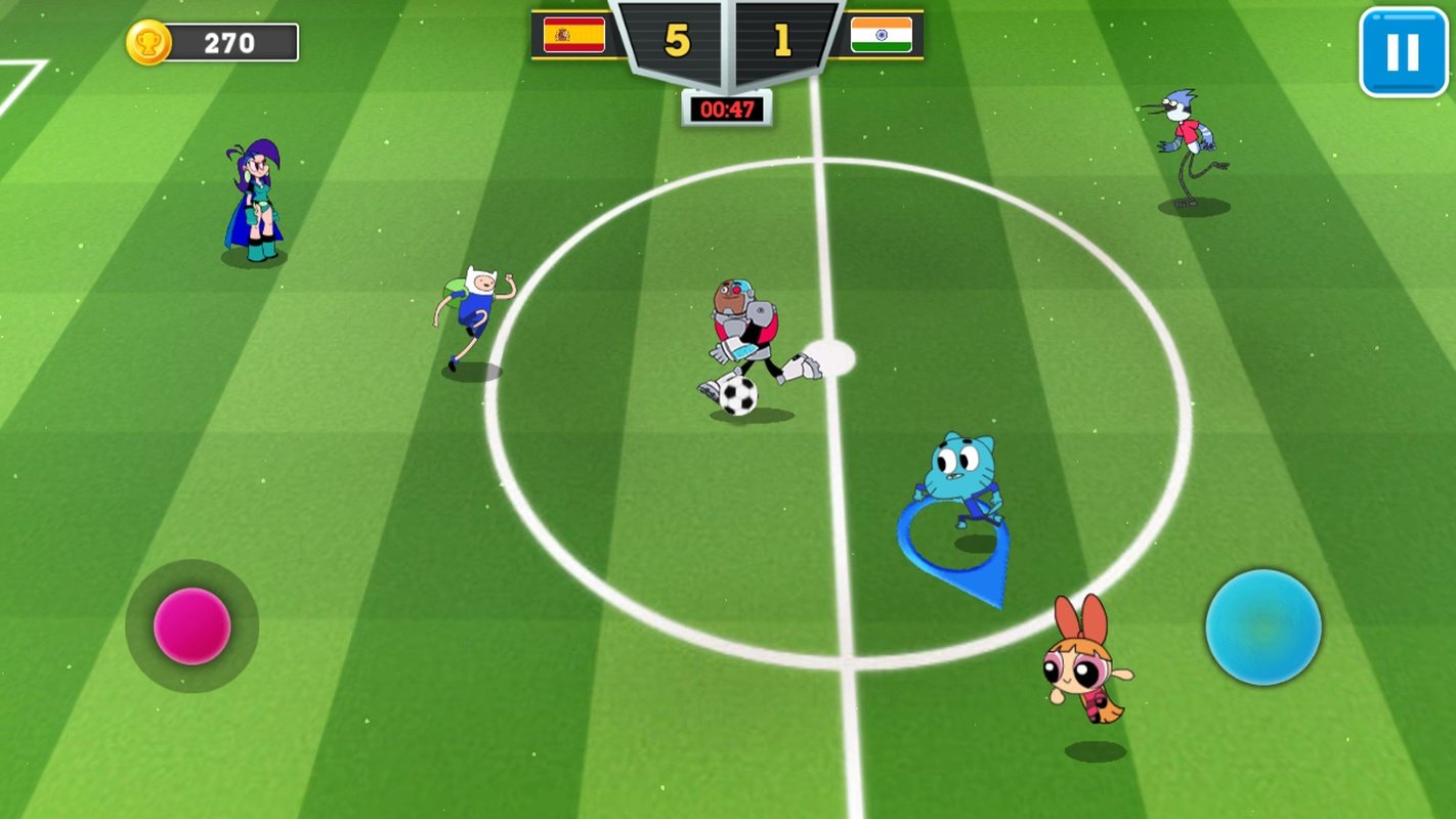 Copa Toon: Fútbol  Apps do Cartoon Network