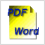 Free PDF to Word Converter Icon