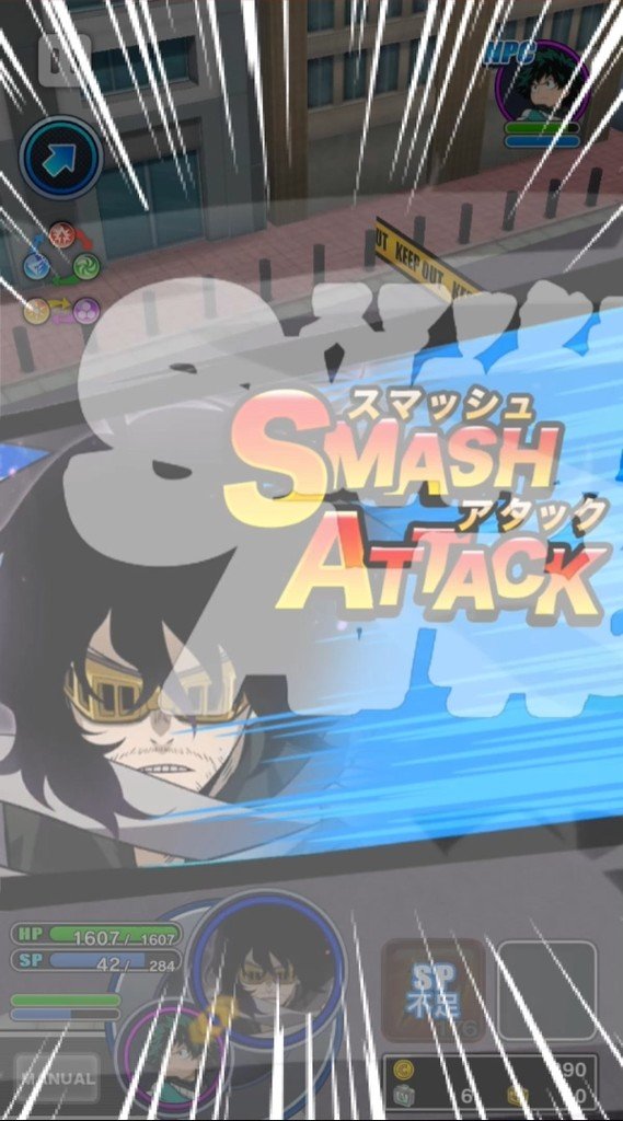 You don't want to miss the official game from My Hero Academia: Smash Tap