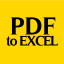 PDFGolds Free PDF to Excel Converter