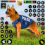 Police Dog Crime Shooting Game Icon
