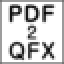 PDF2QFX Icon