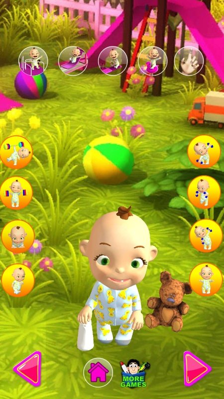 Talking Babsy Baby for Android Free Download