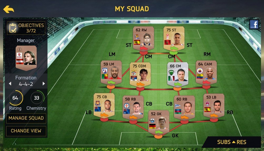 FIFA 15 Companion App for iOS, Android and Windows Phone