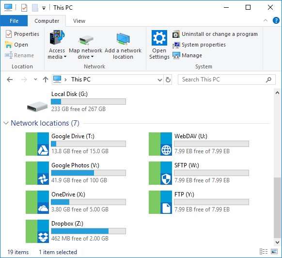 Google Drive - RaiDrive Document