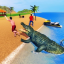 crocodile simulator 2019 Beach & City Attack Icon