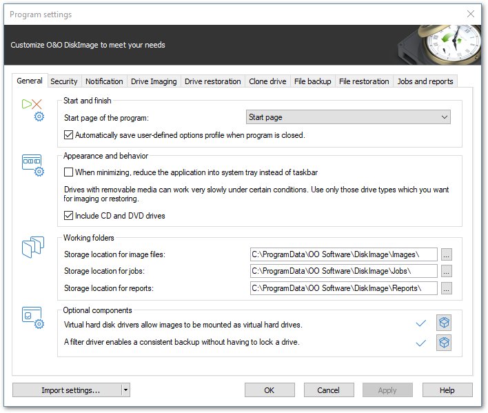 O&O DiskImage 19: Backup Software for Windows