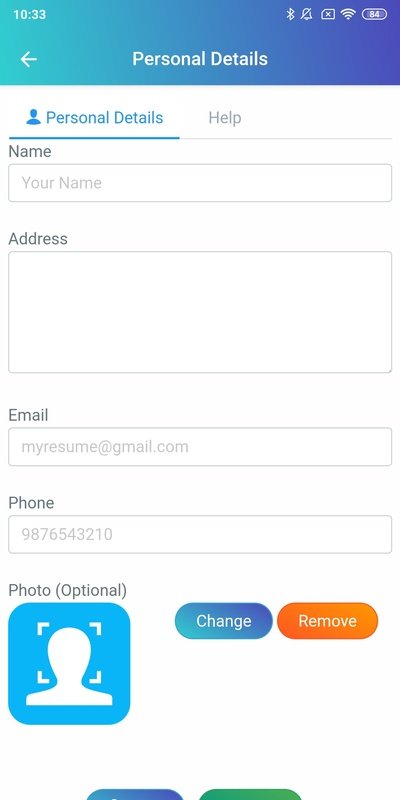 intelligent cv free download for android
