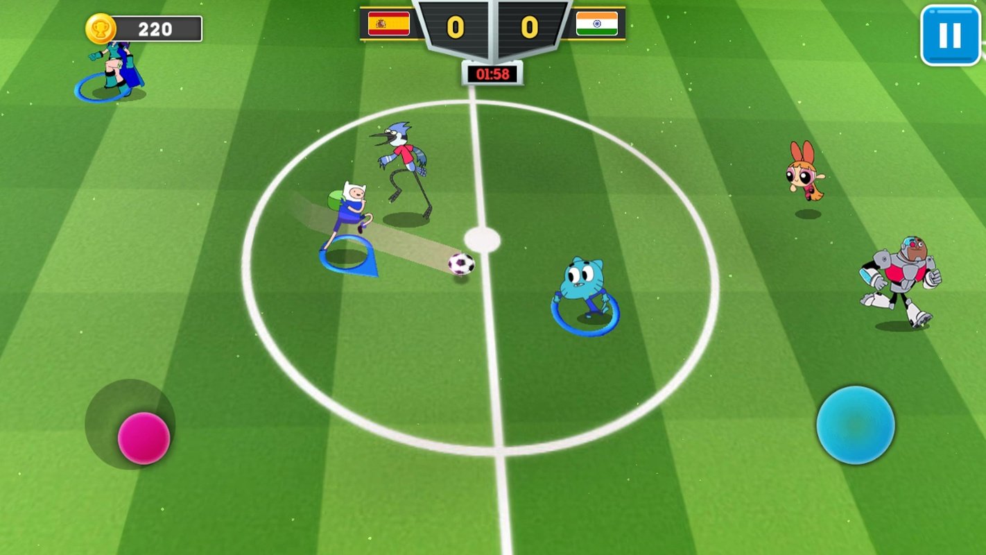 Toon Cup - Cartoon Network's Soccer Game for Android Free Download