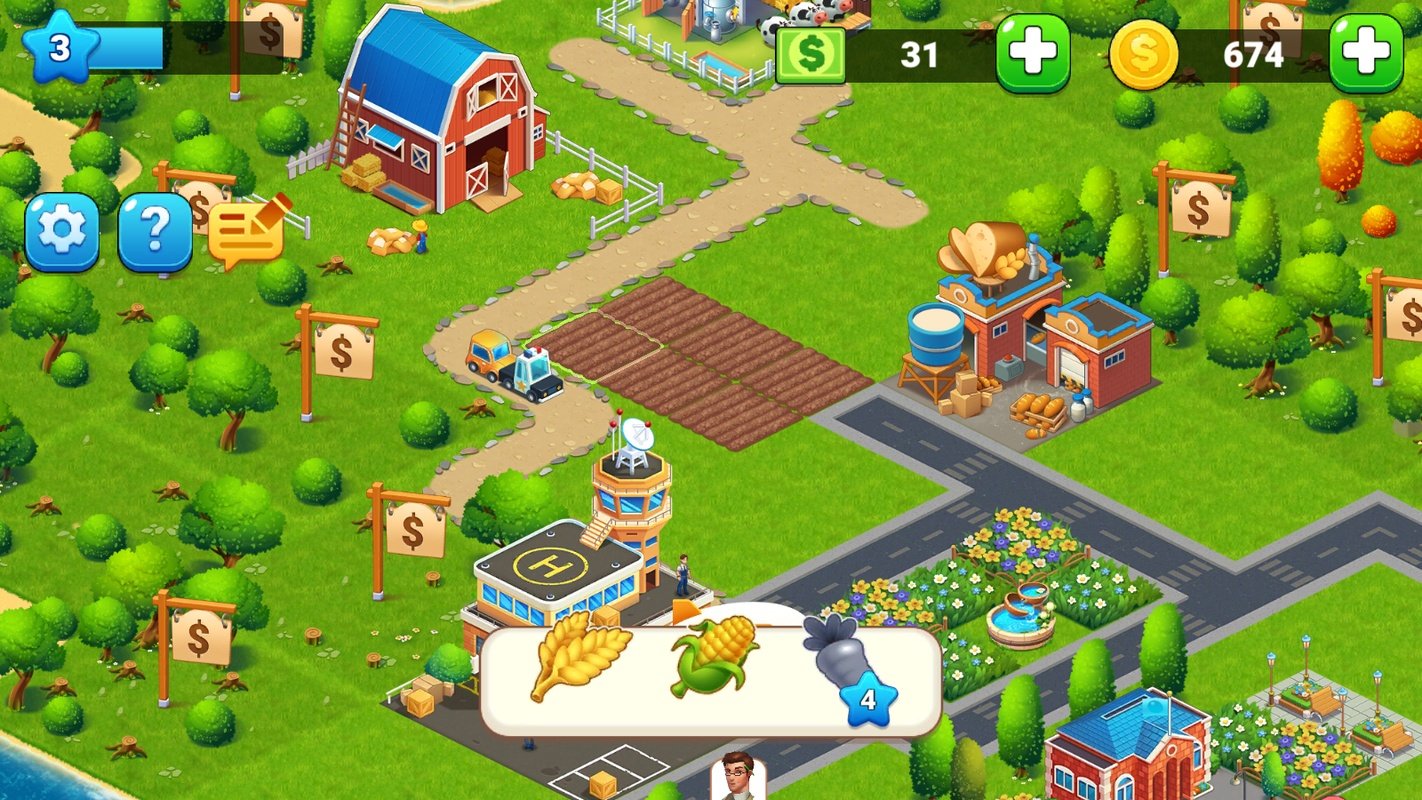 Farm City : Farming & City Island for Android Free Download