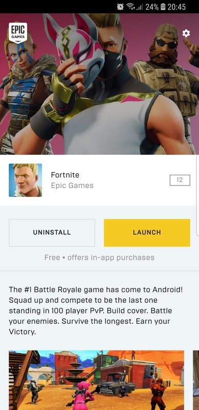 Epic Games APK Download for Android - AndroidFreeware