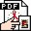 Convert Multiple PDF Files To JPG Files Icon