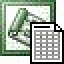MS Project Import Multiple Excel Files Icon