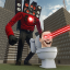 Toilet Monster Rope Game Icon