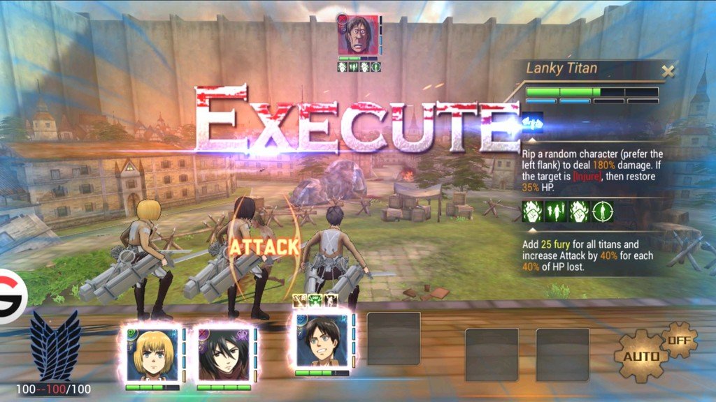 Attack on titan free gaming (Unity Web Player ) 