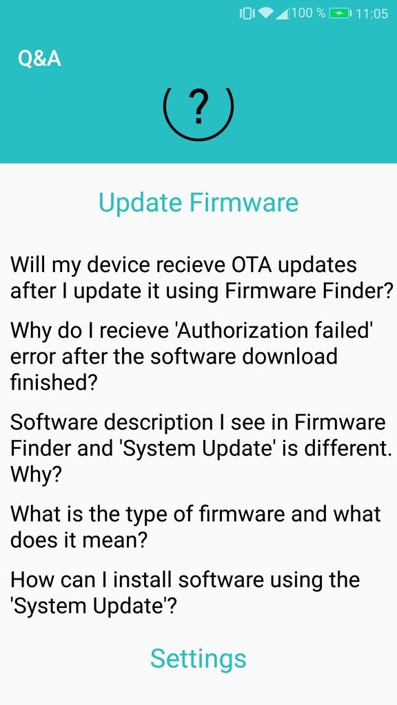 Firmware finder