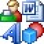 16x16 Office Toolbar Icons Icon