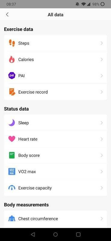 Amazfit best sale android app