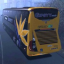 American Bus Driving Icon