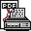 PDF Print Multiple Files Software Icon