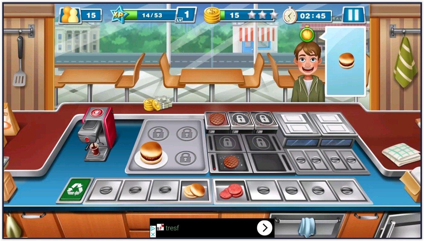 Crazy Cooking Chef for Android Free Download