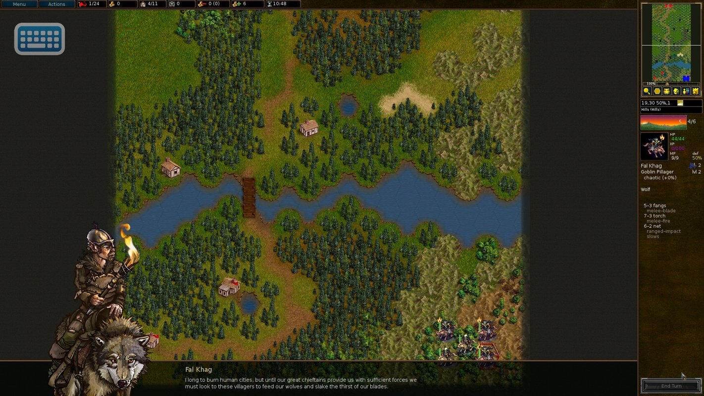 One of the Best Free TBS Games on Linux, The Battle for Wesnoth