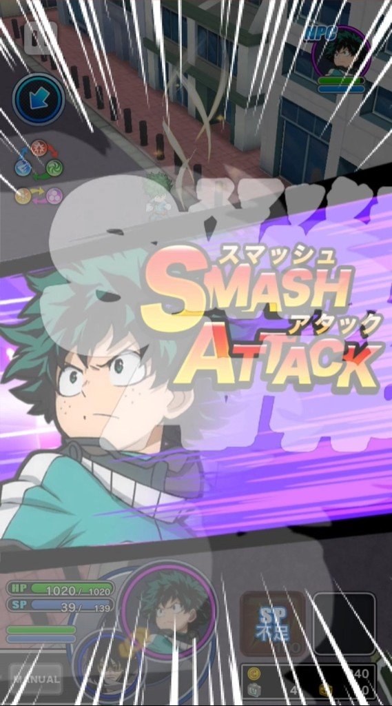 You don't want to miss the official game from My Hero Academia: Smash Tap