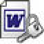 MS Word Document Password Recovery Icon