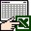 Excel Import Multiple Excel Files Softwa Icon